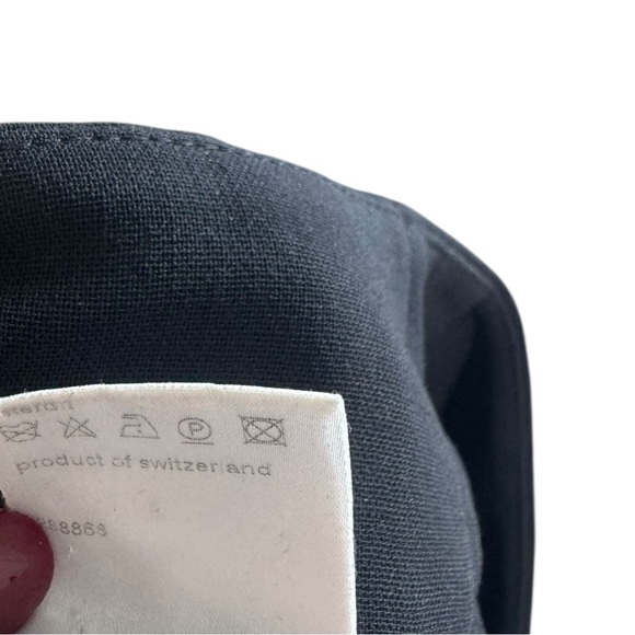 Akris Black 100% Wool Tailored Pants, Size 8 - Picture 6 of 7